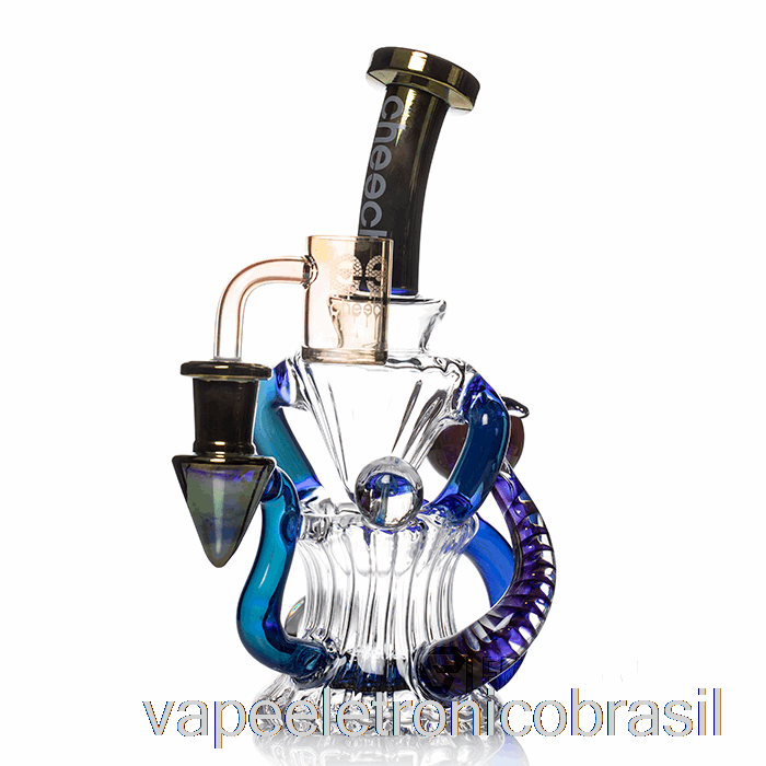 Vape Vaporesso Cheech Vidro Huncho Dab Rig Azul
